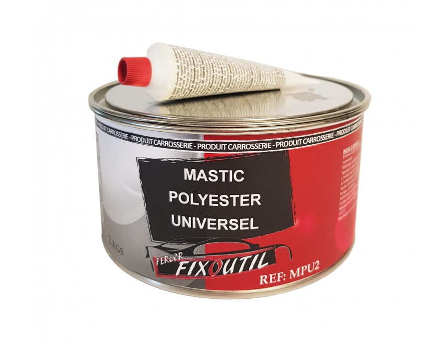 Mastic polyester universel - 2kg