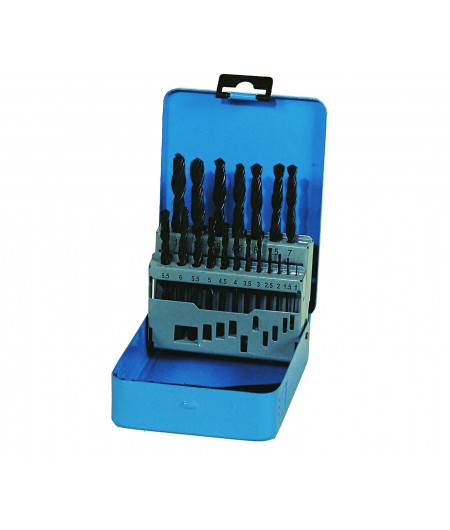 COFFRET METAL 19 - Foret HSS - DIN 339 de 1 à 10mm x 0.5 chez FERLOR-FIXOUTIL