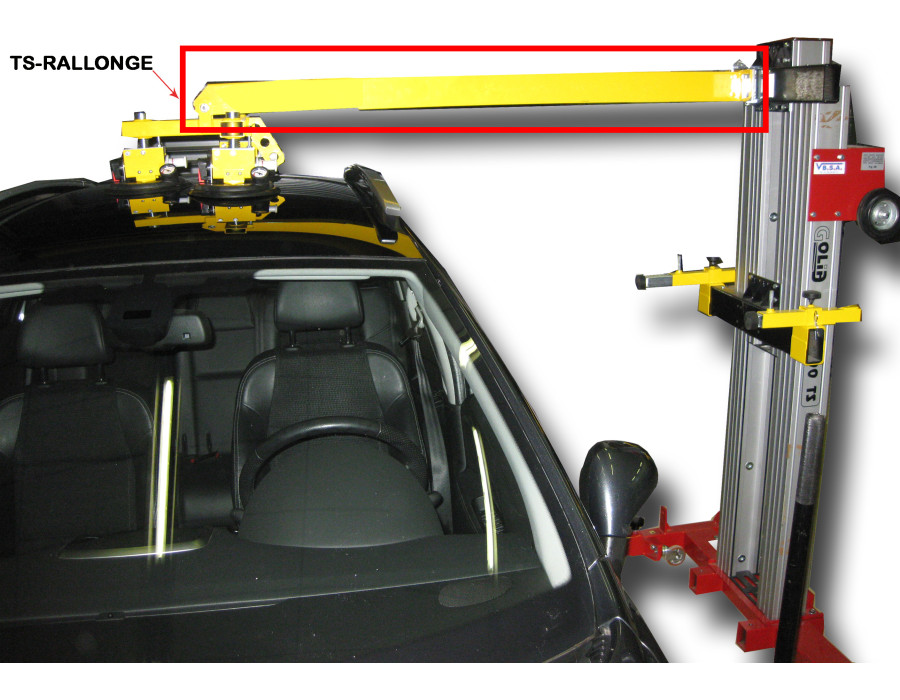 Bras de rallonge de ventouses FIXOGLASS-PL pour toit panoramique bus, camion, etc.. chez FERLOR-FIXOUTIL