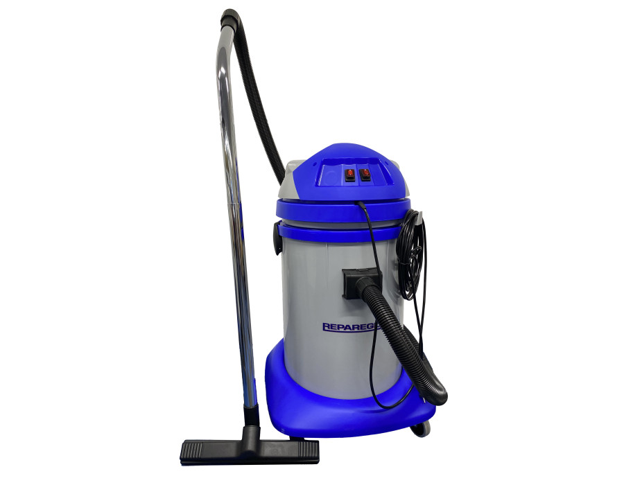 Aspirateur eau et poussière sur chariot 76L - 2 moteurs - Puissance max 2400W - ferlor-fixoutil