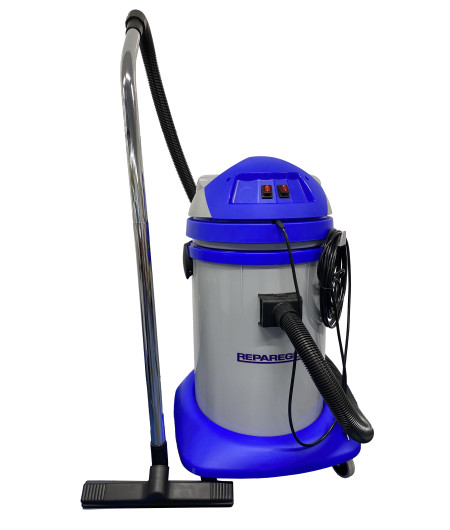 Aspirateur eau et poussière sur chariot 76L - 2 moteurs - Puissance max 2400W - ferlor-fixoutil