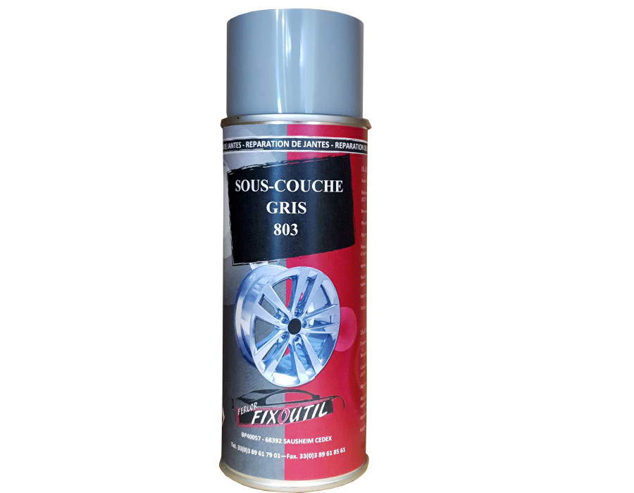 Sous-couche grise pour réparation de jantes - Aérosol 400ml - 803 chez FERLOR-FIXOUTIL