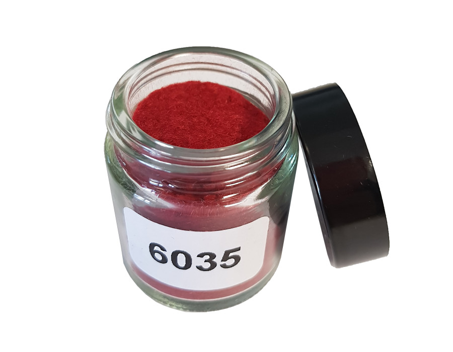 Fibre velours rouge pour réparation siège tissus, velours - 30ml Chez FERLOR-FIXOUTIL